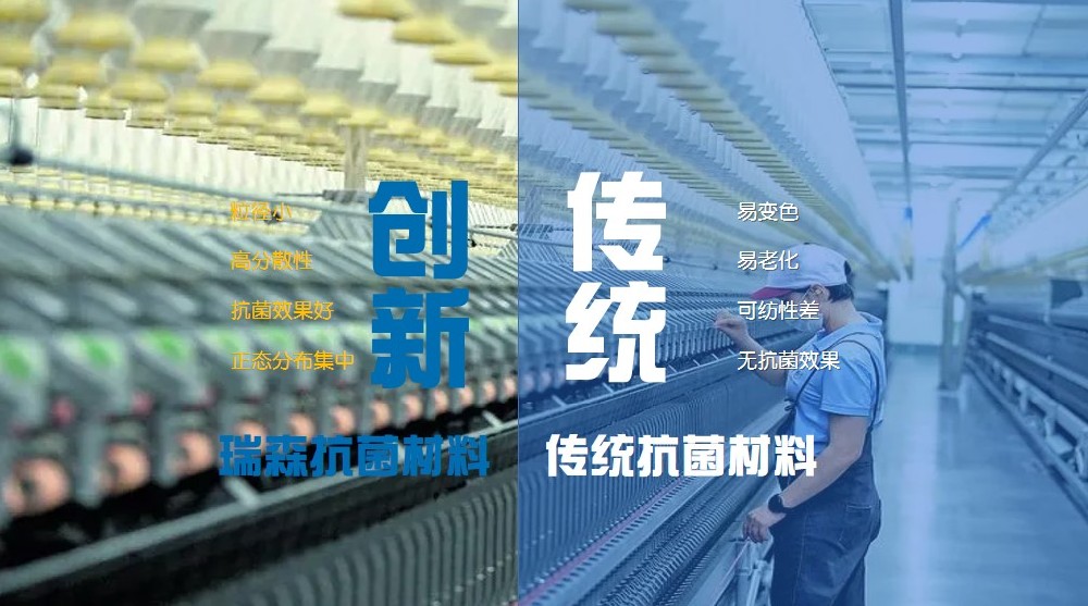 瑞森紡織抗菌材料-引領紡織品抗菌整理劑邁入新時代